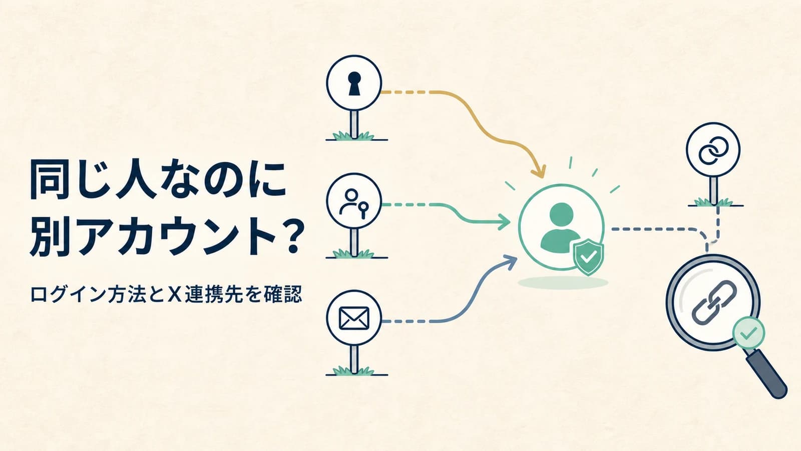 同じ人なのに別アカウントとして扱われるときの確認手順|SebaschaNSの使い方